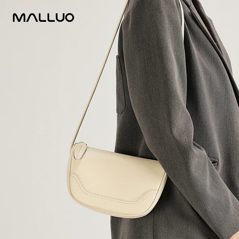 Women's Cow Leather Crossbody Bag Female Designer Luxury Shoulder Bags Ladies Casual Office Durable Soft Cowhide Handbags Lady