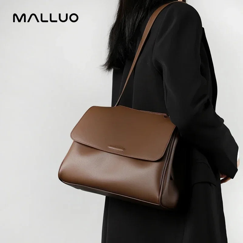 Women Cow Genuine Leather Shoulder Bags Ladies High Quality Casual Totes Messenger Bag Female Designer Luxury Cowhide Handbags